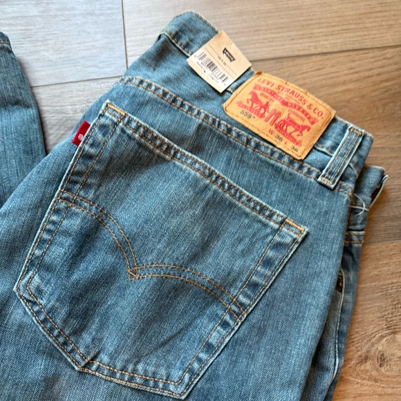 Men’s Size 36x36 Levi’s 559 Relaxed Straight Jeans Blue - Picture 3 of 7